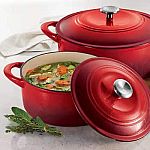 Costco - 2-ct Tramontina Cast Iron Dutch Oven $45 & More 