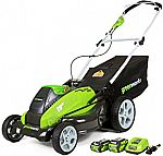 Greenworks G-MAX  Cordless Lawn  w/ Batteries $199