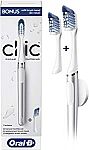 Oral-B Clic Manual Toothbrush with 1 Bonus Replacement Brush Head $4.97