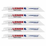 LENOX 5-Pack 6-Inch Reciprocating Saw Blades $5.69