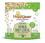 Amazo Warehouse: 42 Oz Happy Baby Organics Oatmeal Cereal $2.90