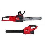 Milwaukee M18 16" Chainsaw and Blower Combo (Tool Only) $299