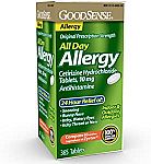 365-Ct 10mg GoodSense All Day Allergy Cetirizine (Generic Zyrtec) $14.75 & More