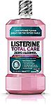 6-Pack 1L Listerine Total Care Zero Mouthwash, Fresh Mint $12.22