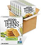 6-Pk 3.5oz Good Thins Jalapeno & Lime Corn & Rice Crackers $9.57