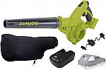Sun Joe Cordless Rechargeable Multi-Purpose Blower Kit $56