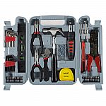 Stalwart 130-Piece Household Hand Tool Set $8.95