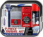 9-Piece Old Spice Products in Reuseable Toiletry Bag $6.49