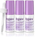Women's Rogaine 2% Minoxidil Topical Solution 3-Month (2 for $64)