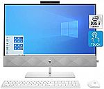 HP Pavilion All-in-One 27" Desktop (i7-10700T 16GB 512GB+1TB 27-d0072 White) $1240