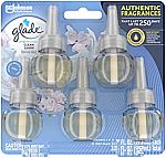 Glade Plugins Scented Oil Warmer Holder + 5-Ct Refills (Clean Linen) $9