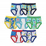 7-Pack Baby Shark Boys' Toddler Underwear Briefs (3T or 4T) $5.39