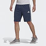 adidas Men's 3-Stripes Shorts $12.75