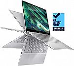 ASUS C436 14" FHD 2-in-1 Touch Laptop (i3-10110U 8GB 128GB SSD) $640