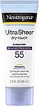 3-oz Neutrogena Ultra Sheer Dry-Touch Sunscreen Lotion (SPF 55) (2 for $11) & More