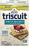 6-Pack 8.5oz Triscuit Hint of Sea Salt Whole Grain Wheat Cracker $2.43