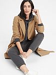 Banana Republic Factory - Twill Long Trench Coat $16 + FS