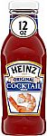 Heinz Cocktail Sauce (12 oz Bottle) $1