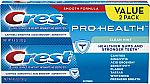 Crest Pro-Health Clean Mint Toothpaste, 4.6oz, Twin Pack $2.50