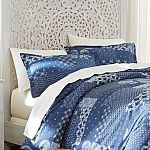 3-Pc Home Decorators 100% Cotton Duvet Sets (Full/Queen) $34