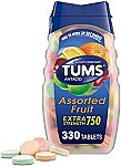 330-Ct TUMS Extra Strength Antacid Tablets (Assorted Fruit) $6.47