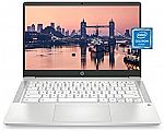 HP Chromebook 14" HD Laptop (N4000 4GB 32GB 14a-na0021nr) $209.99