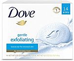 14-Ct Dove Gentle Exfoliating Beauty Bar $12