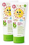 2-Count Babyganics SPF 50 Baby Sunscreen Lotion UVA UVB Protection $9.89 & More
