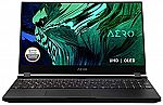 GIGABYTE AERO 15 OLED YC 15.6" OLED Creator & Gaming Laptop (i9-10980HK RTX 3080 64GB 2TB SSD 9US5760SP) $3000
