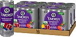 24-Pack V8 +Energy Drinks (Pomegranate Blueberry) $11
