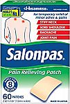 60-Ct Salonpas Muscle Soreness Pain Relieving Patch $6