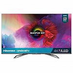 Hisense 65" H9G Quantum Series LED 4K UHD Smart Android TV $699.99