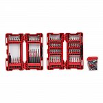 Milwaukee 99-Piece SHOCKWAVE Impact Duty Alloy Steel Screw Driver Bit Set $25 