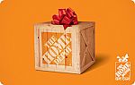 $110 Home Depot Gift Card $100