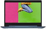 Lenovo IdeaPad 1 14 14.0" HD Laptop (N4020 4GB 64GB 81VU0079US Blue) $200