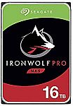 Seagate IronWolf Pro Internal Hard Drive 16TB $169