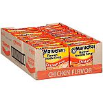 24-Pack 3-Oz Maruchan Ramen Noodles (Chicken) $4.50 and more