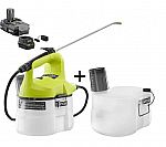 RYOBI ONE Cordless 1-Gal. Chemical Sprayer Kit w/ Battery and Charger $80