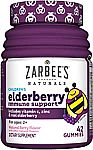 42-Ct Zarbee's Naturals Children's Elderberry Immune Support Gummies $7.69