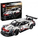 LEGO Technic Porsche 911 RSR 42096 Race Car Building Set (1580 Pieces) $119