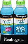 4-Pk 5-oz Neutrogena Wet Skin Kids Sunscreen Spray (SPF 70+) $14 & More
