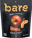 6 Count Bare Baked Crunchy Apple Chips, Cinnamon, 3.4 Ounce Bag $10.13