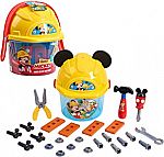 Mickey Mouse Handy Helper 25-pc Tool Bucket $7