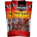 2-Count 9-oz Jack Link’s Beef Jerky: Sweet & Hot $14, Original $14.77 & More