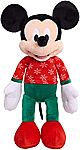 Disney Mickey Mouse 2020 Large Holiday Plush $9.75