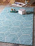 2' x 3' Unique Loom Geometric Modern Area Rug (Various Colors) $12