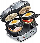 Hamilton Beach Dual Breakfast Sandwich Maker $30