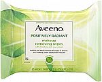 25-Ct Aveeno Positively Radiant Oil-Free Makeup Removing Wipes $4.11