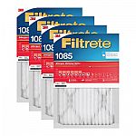 3M Filtrete 4-Pack 1085 MPR Micro Allergen Extra Electrostatic Pleated Air Filter $31.43