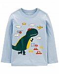 Carters Baby Dinosaur Jersey Tee $2.51 and more